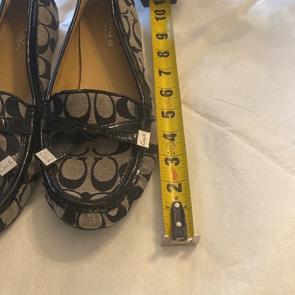 COACH NEW YORK FRiDA Slip -on gray and black flats size 9:58 - Picture 9 of 13